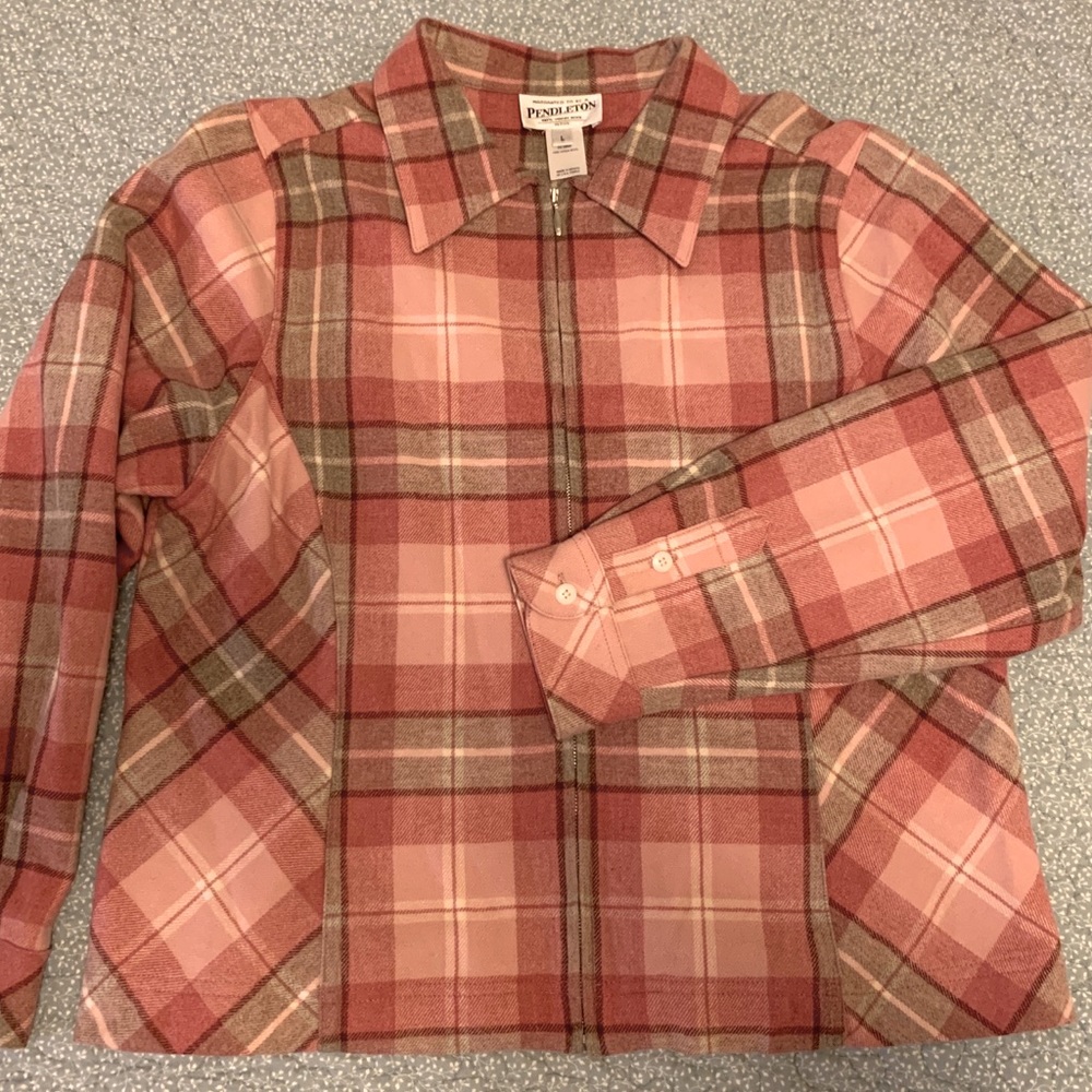 Pendleton 100% virgin wool shirt jacket